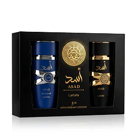 Lattafa Asad комплект  Eau de Parfum Asad 100 ml + Eau de Parfum Asad Zanzibar 100 ml